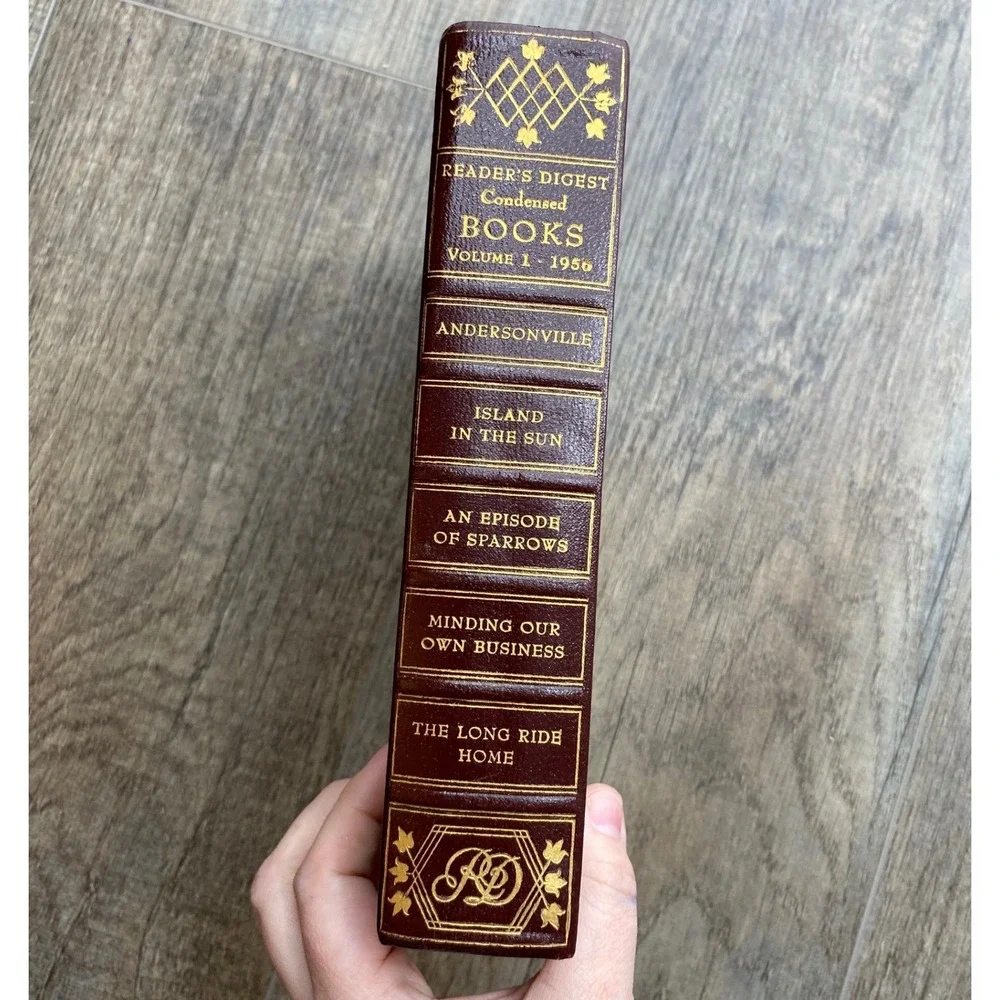 Readers Digest Condensed Books Volume 1 1956‎ Andersonville Hardcover Vintage
